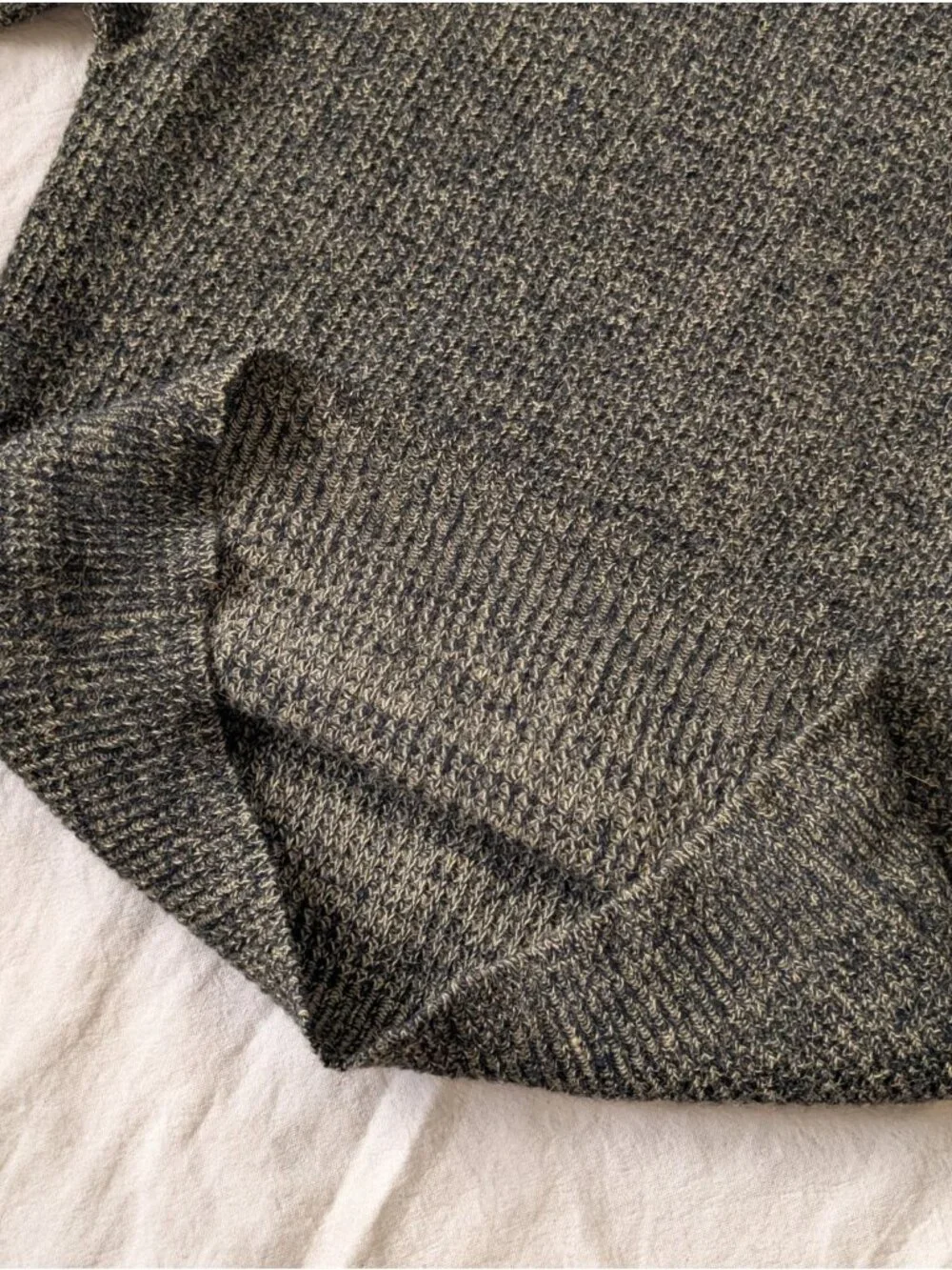 Vintage 60s Robert Bruce Magna Wool Alpaca Classic Knit Granpa Sweater Lagre